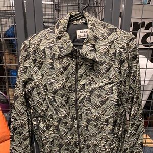 Acne Studios Nylon Zipper Jacket